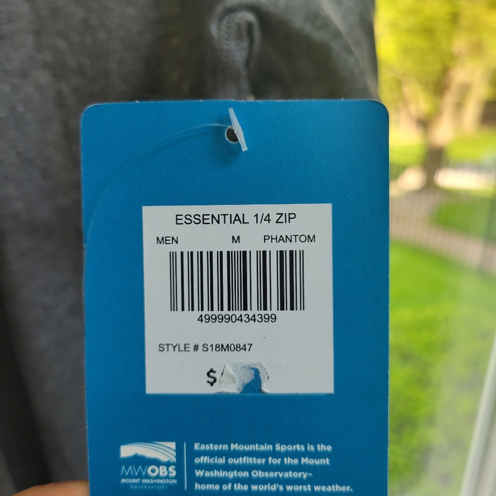 Eastern Mountain Sports Techwick 1/4 zip